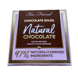 NIB Too Faced COCOA Soleil Natural Chocolate Infused Bronzer Caramel Cocoa